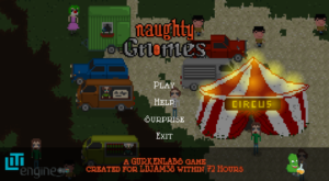 Naughty Gnomes Screenshot (LDJAM38)